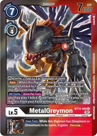 MetalGreymon (Tamer Party -Special-) #BT12-068 R