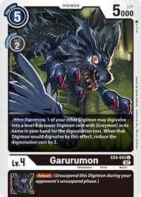 Garurumon #EX4-043 C