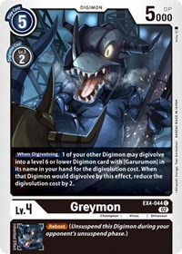 Greymon - EX4-044 #EX4-044 C