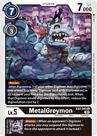 MetalGreymon - EX4-045 #EX4-045 U