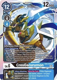CresGarurumon #EX4-049 SR