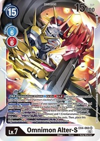 Omnimon Alter-S #EX4-060 SR
