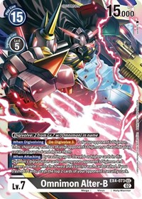 Omnimon Alter-B #EX4-073 SEC