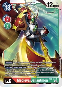 MedievalGallantmon #EX4-013 SR