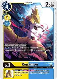 Renamon #EX4-024 C