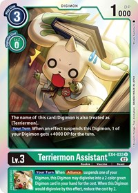 Terriermon Assistant #EX4-033 R