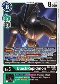 BlackRapidmon #EX4-036 U