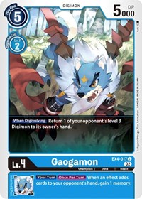 Gaogamon #EX4-017 C