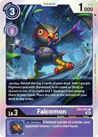 Falcomon #EX4-053 R