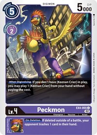 Peckmon #EX4-055 C