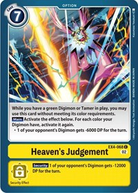 Heaven's Judgement #EX4-068 C