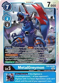 MetalGreymon - EX4-020 #EX4-020 R