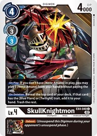 SkullKnightmon #EX4-040 C