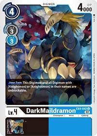 DarkMaildramon #EX4-042 U