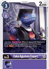 Fake Agumon Expert #EX4-052 C