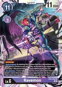 Ravemon #EX4-058 SR