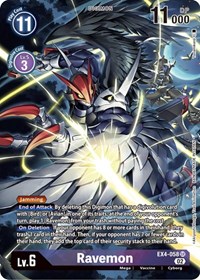 Ravemon (Alternate Art) #EX4-058 SR