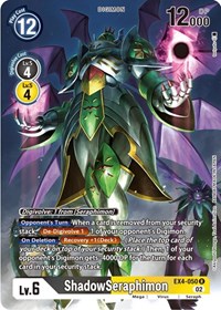 ShadowSeraphimon (Alternate Art) #EX4-050 R