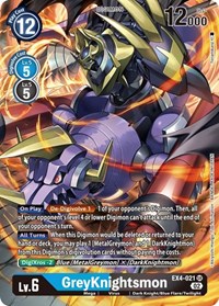 GreyKnightsmon (Alternate Art) #EX4-021 SR