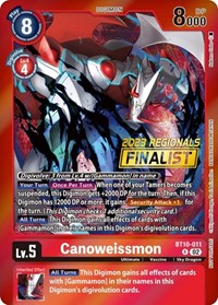 Canoweissmon (2023 Regionals Finalist) #BT10-011 R