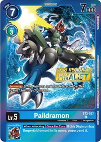 Paildramon (2023 Regionals Finalist) #BT3-027 R