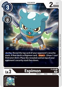 Espimon - P-078 (Versus Royal Knight Booster Pre-Release) #P-078