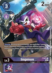 Impmon - P-071 (Official Tournament Pack Vol.10) #P-071 P