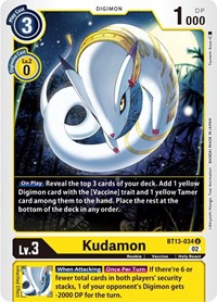 Kudamon #BT13-034 U