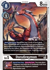 DoruGreymon #BT13-072 C