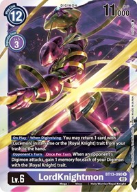 LordKnightmon #BT13-090 R