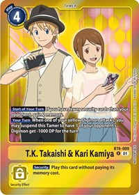 T.K. Takaishi & Kari Kamiya (Event Pack 5) #BT6-089 R