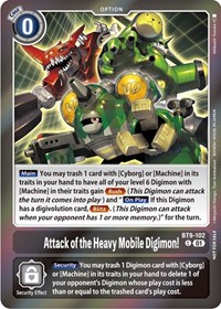 Attack of the Heavy Mobile Digimon! (Event Pack 5) #BT9-102 C