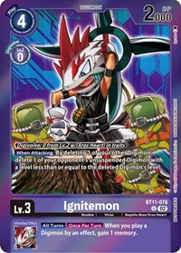 Ignitemon (Event Pack 5) #BT11-076 U
