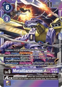 MetalGarurumon ACE (Box Topper) #ST16-12