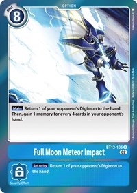 Full Moon Meteor Impact #BT13-105 R