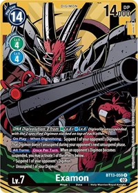 Examon (Alternate Art) #BT13-059 R