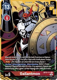 Gallantmon (Alternate Art) #BT13-111 SEC