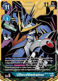 UlforceVeedramon (Alternate Art) #BT13-030 R