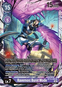 Ravemon: Burst Mode #BT13-092 SR