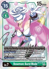 Rosemon: Burst Mode #BT13-060 SR
