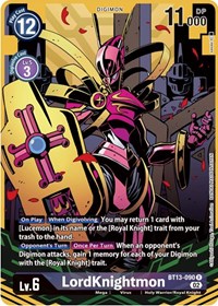 LordKnightmon (Alternate Art) #BT13-090 R