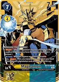 Magnamon (Alternate Art) #BT13-040 R