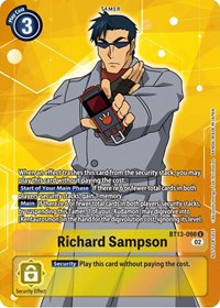 Richard Sampson (Box Topper) #BT13-098 U