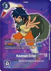 Keenan Crier (Box Topper) #BT13-102 R