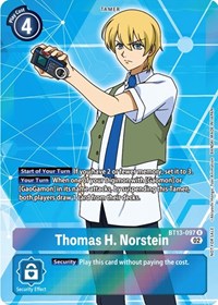 Thomas H. Norstein (Box Topper) #BT13-097 R