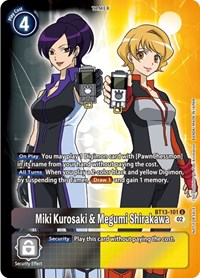 Miki Kurosaki & Megumi Shirakawa (Box Topper) #BT13-101 U