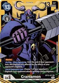 Craniamon (Alternate Art) #BT13-077 SR