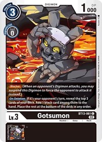 Gotsumon #BT13-061 C