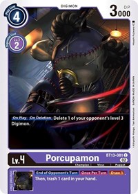 Porcupamon #BT13-081 C