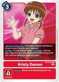 Kristy Damon #BT13-094 U